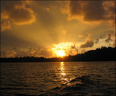 Lever de soleil...