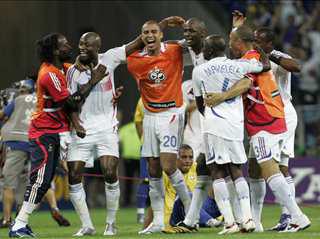 La fin du match...